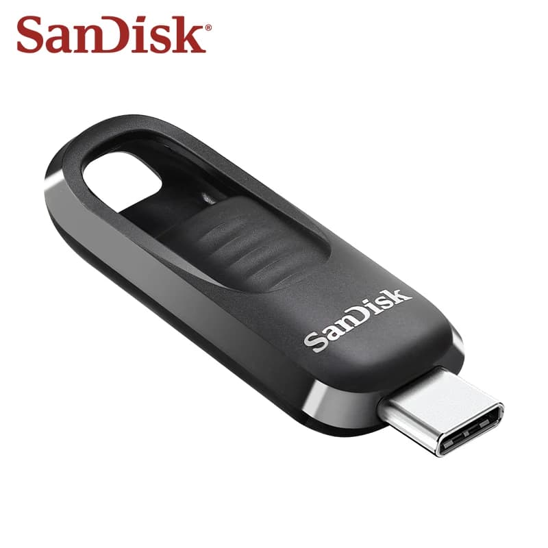 SanDisk Ultra Slider Flash Drive CZ480 Pen Drive 64GB 128GB 256GB Read speeds up to 400MB/s USB 3.2 Type-C Flash Disk for Tablet - 4