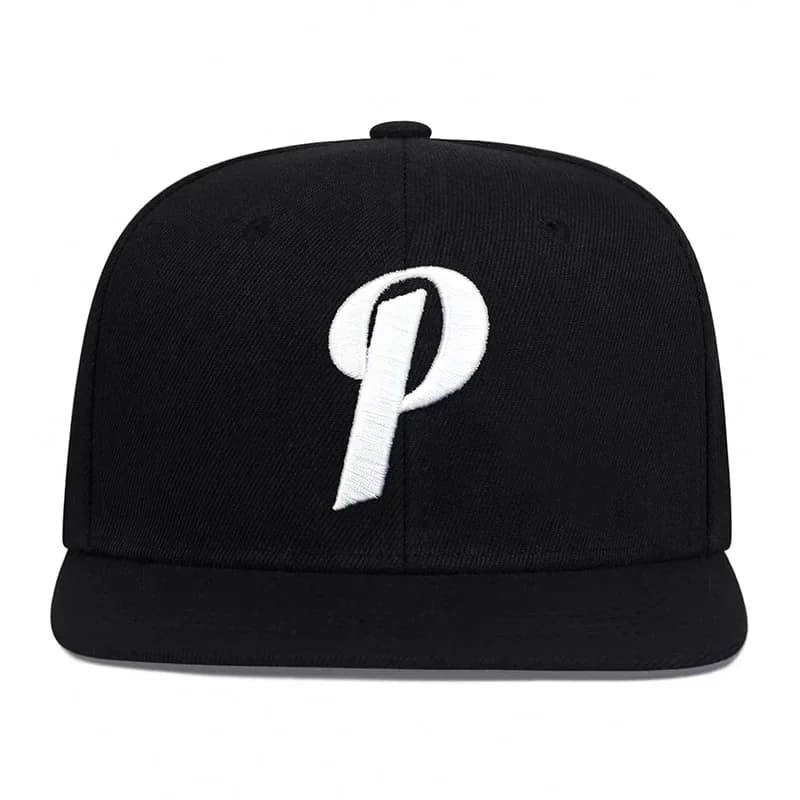 Unisex P Letter Embroidery Hip-hop Hats Spring And Autumn Outdoor Adjustable Sports Casual Baseball Caps Sunscreen Hat - 3