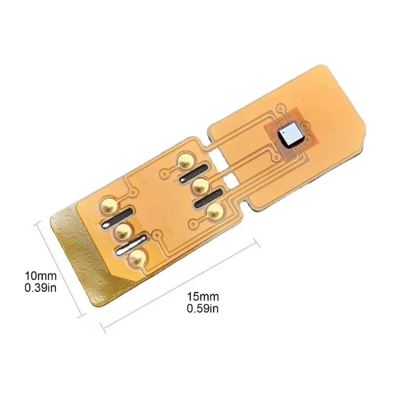 Mobile Phone USIM Unlocking Card for Phone13/12/11/ProMax/XR Pro  SIM Card Reader Adapter Box Iphone Xr Dual Sim Card Reader - 6