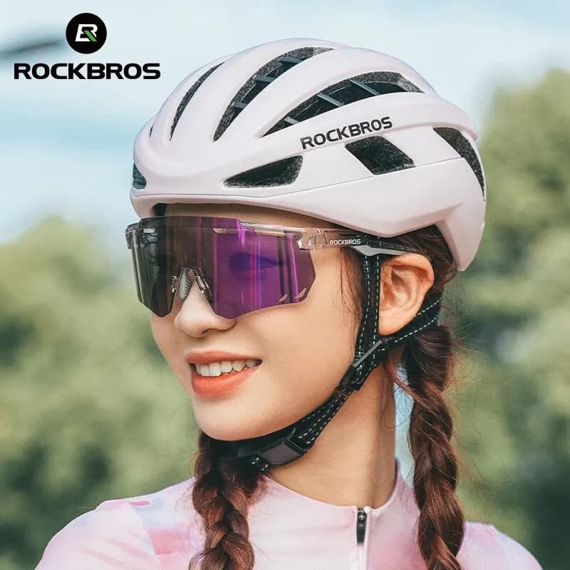 ROCKBROS Cycling Glasses MTB Road Bike Eyewear Driving Golf Goggles Protection Sports UV400 Sunglasses Polarized/Photochromic - 4