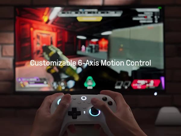 8BitDo Ultimate 2 Wireless TMR Joystick Controller with Charging Dock for PC, Windows 10, 11, Android - 4