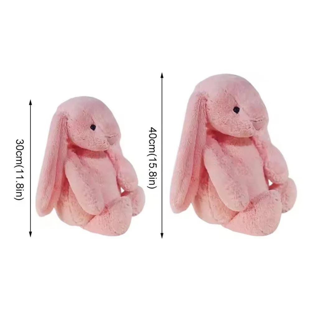 30/40Cm soft plush rabbit toy cute cotton plush easter rabbit long-eared rabbit plush doll pp cotton filled rabbit plush toy - 2