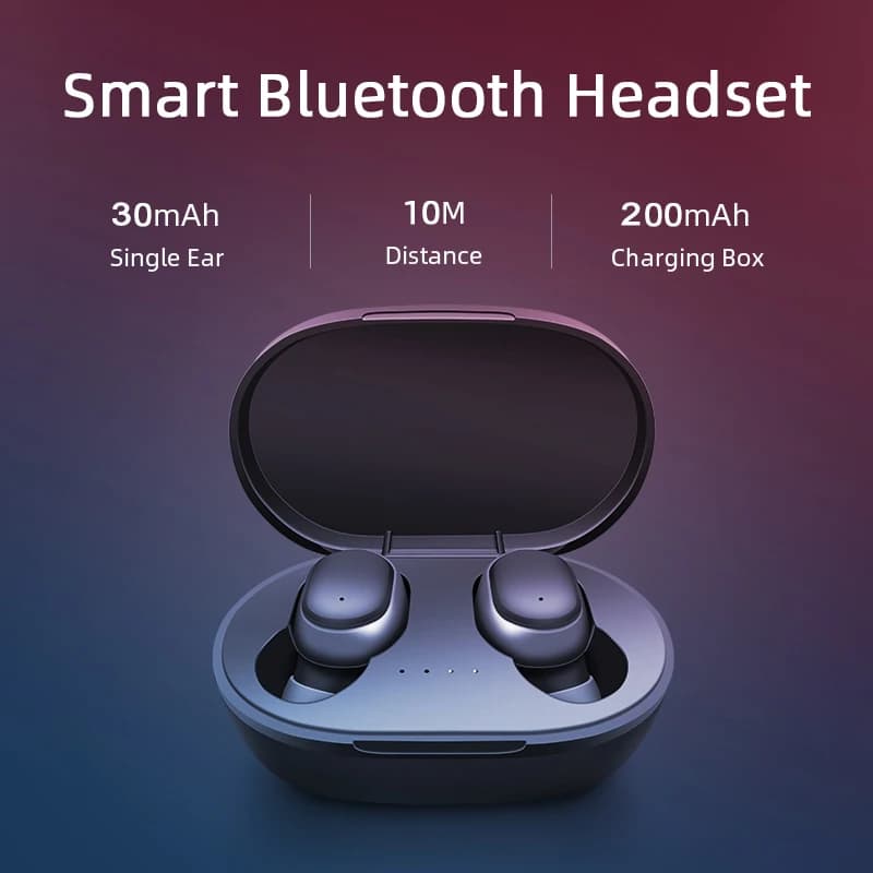 TWS A6S Headset Wireless Earphones Touch Control Bluetooth 5.1 Headphones With Microphone Sports Cycling High Quality Headsets - 5