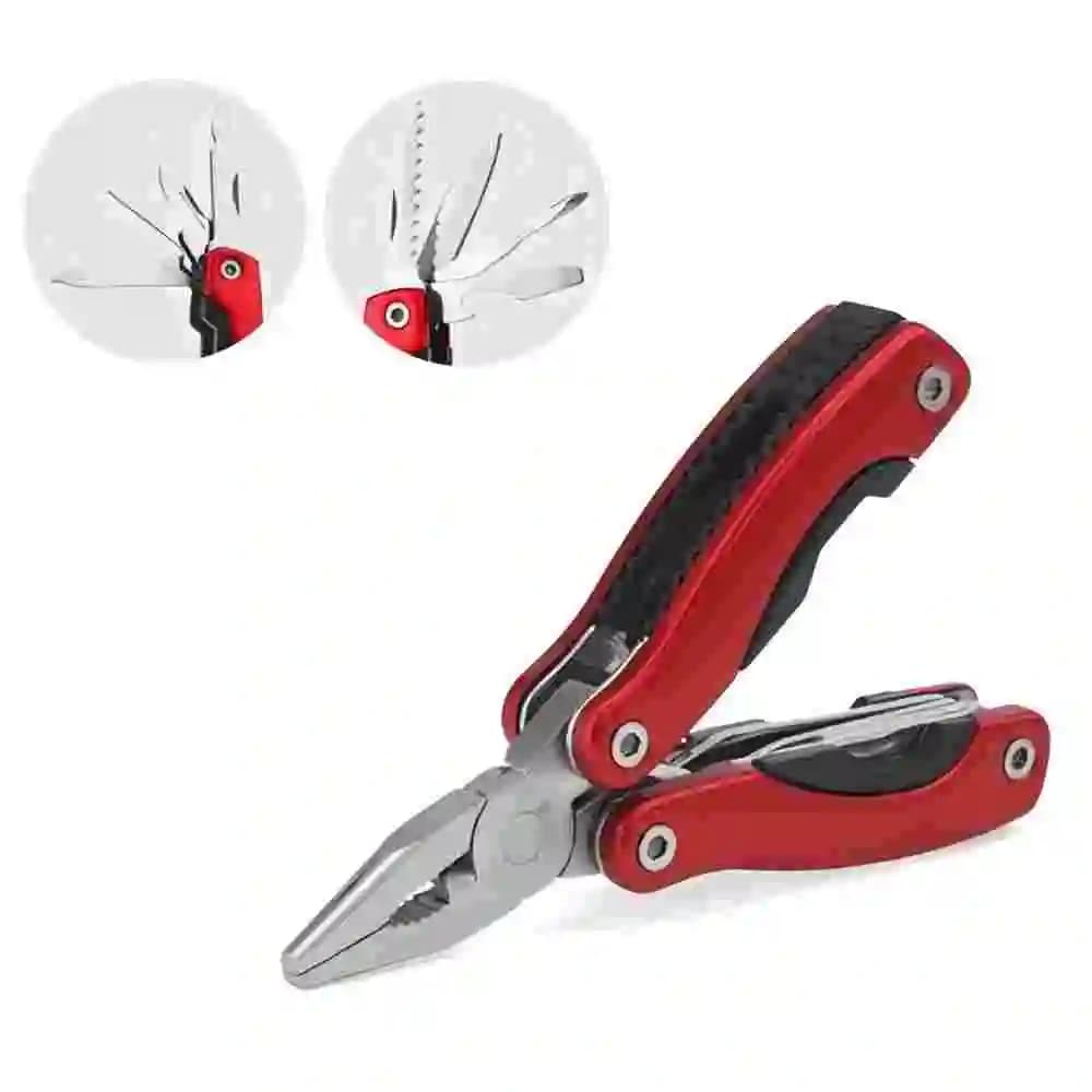 Camping Gear Outdoor Survival Stainless Steel 9 In 1 Portable Multi Tool Plier Camping Accessories Portable - 6