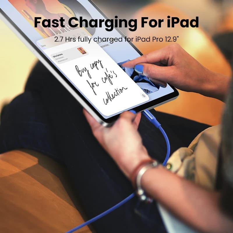 UGREEN USB-C Cable PD3.0 100W Type C to Type C for MacBook Samsung S26 iPhone 17 USB Type C Fast Charging Cable Cord QC4.0 USB C - 3