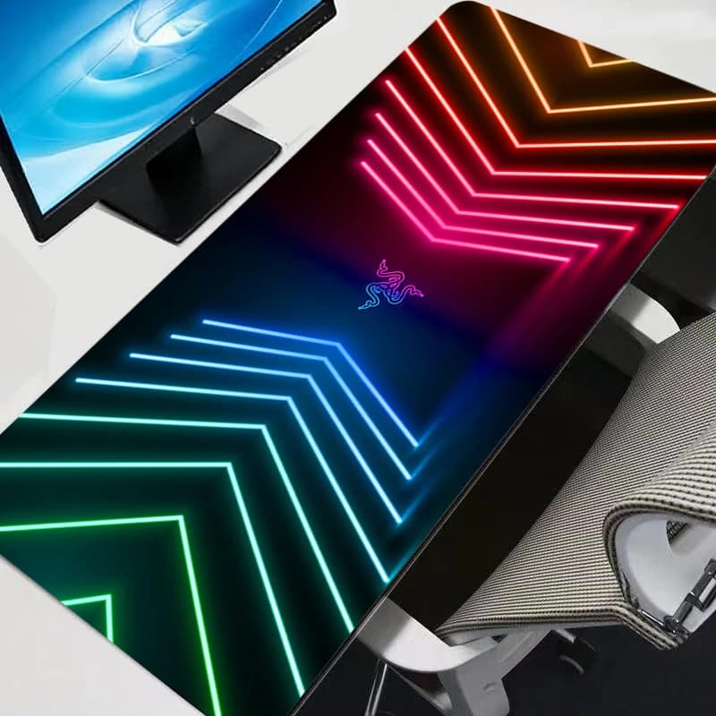 حصيرة ماوس Razer لإكسسوارات الألعاب، تصميم أنيمي، حصيرة لوحة مفاتيح Varmilo، سجادة متينة، حصيرة ماوس - 5