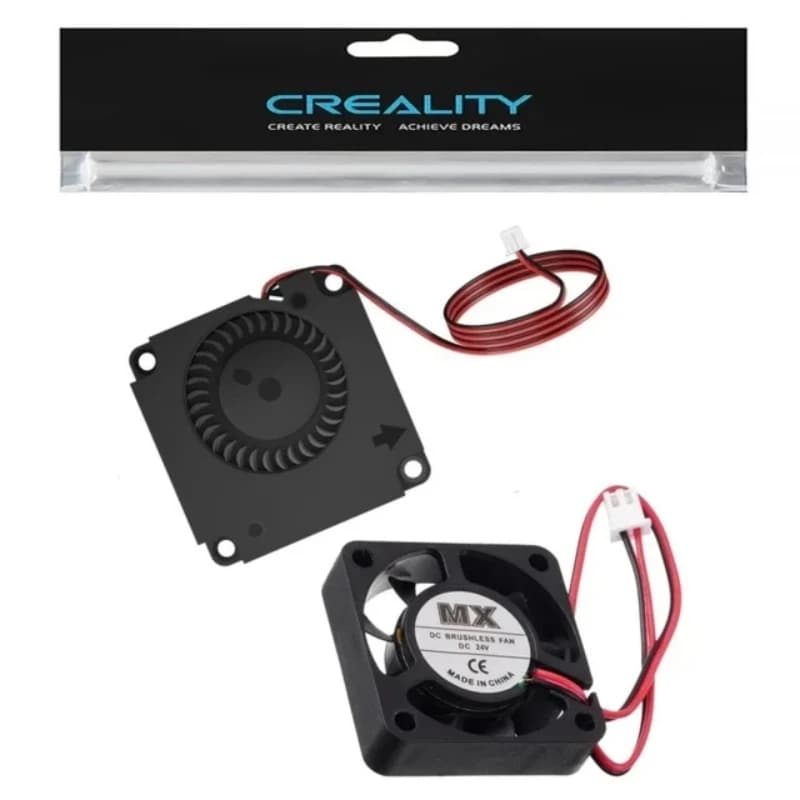 CREALITY Original 4010 Fans DC 24V Extruder Hot End Fan and DC 24V Turbo Fan for Creality Ender 3 / Ender 3 Pro 3D Printer