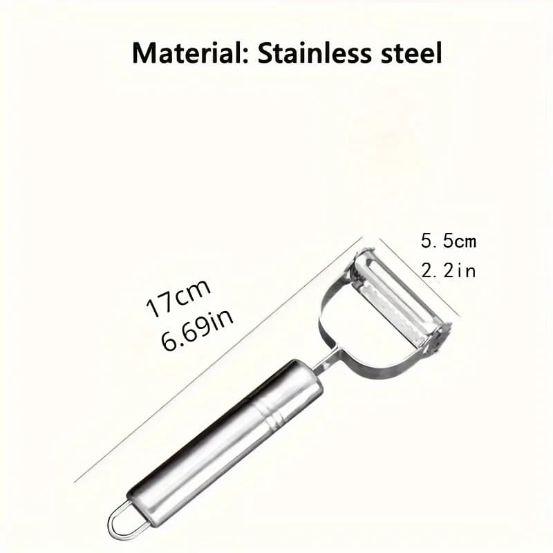 2in1 Stainless Steel Potato Cucumber Carrot Grater Peeler Vegetables Fruit Peeler Vegetable Slicer High Quality Kitchen Tool - 5