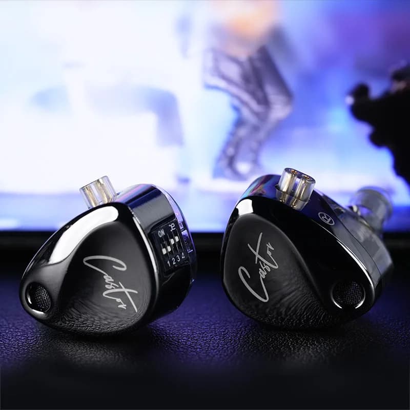 NEW KZ Castor In Ear HiFi Earphone 2DD Dynamic High-end Tunable balanced armature Earphones Monitor Headphone Cancelling Earbuds - 6