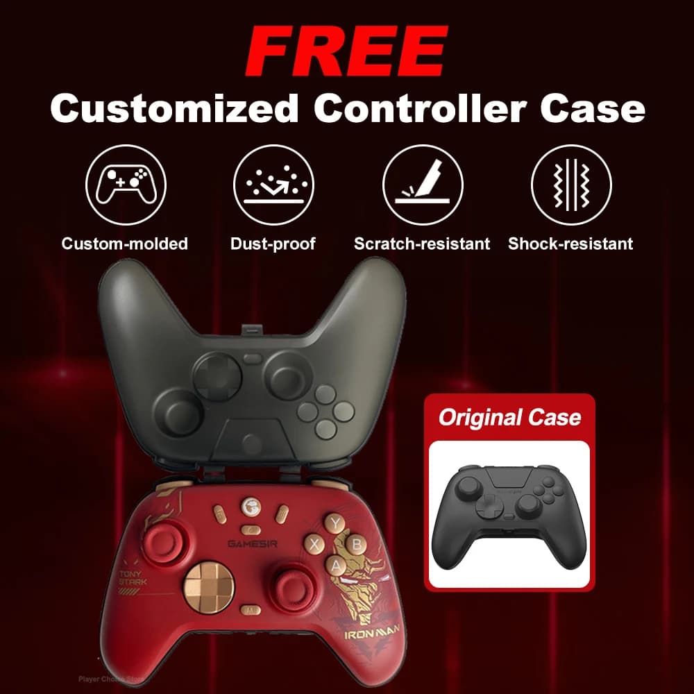 GameSir Nova 2 Lite Iron Man Edition PC Gamepad Wireless Controller for Windows iOS Android Mobile Steam Switch 2&1 Controle - 3