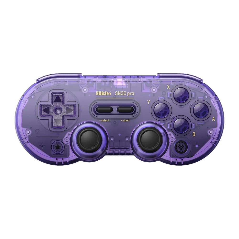 ذراع تحكم 8BitDo SN30 برو لجهاز نينتندو سويتش وأندرويد وماك أو إس وستيم وويندوز بي سي وعصا تحكم بلوتوث لاسلكية - 2