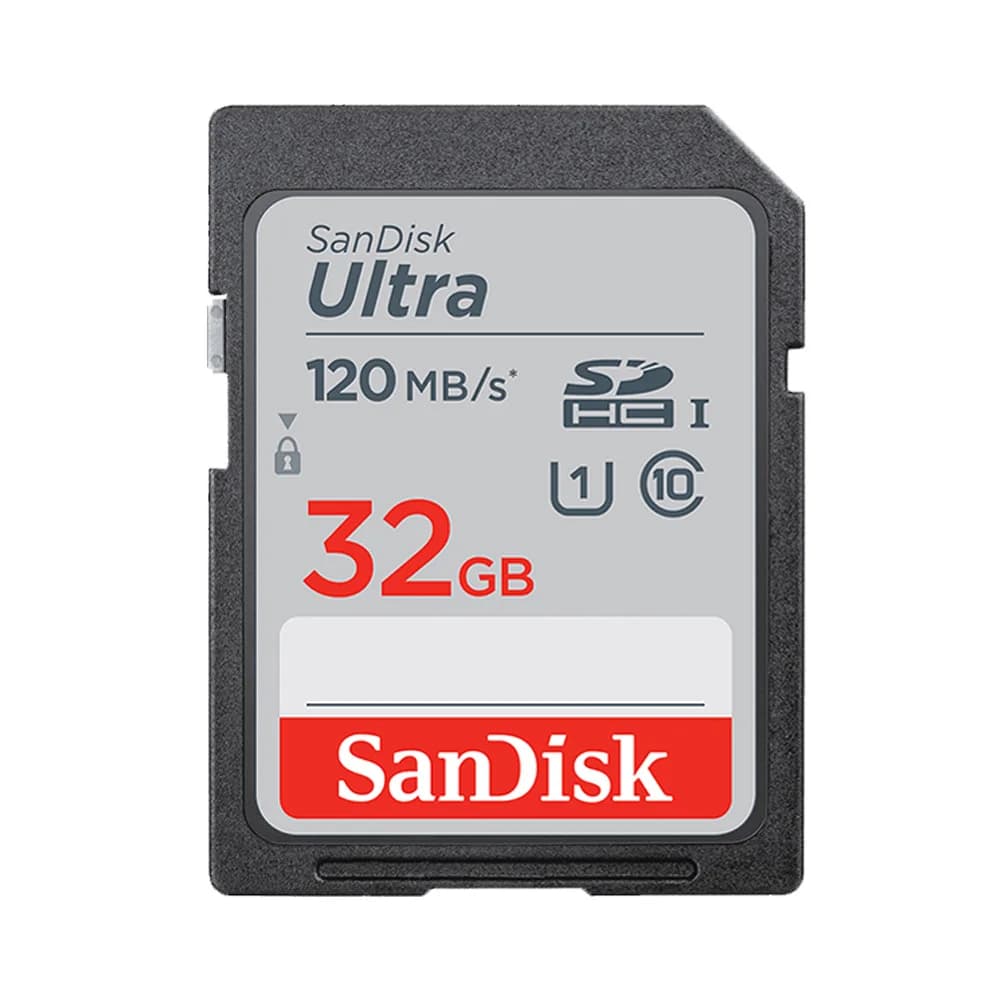 SanDisk SD Card 32GB 64GB 128GB 256GB Memory Card 120MB/s U1 200MB/s U3 V30 4K For Canon Nikon SLR Camera Shooting 4K Video - 4