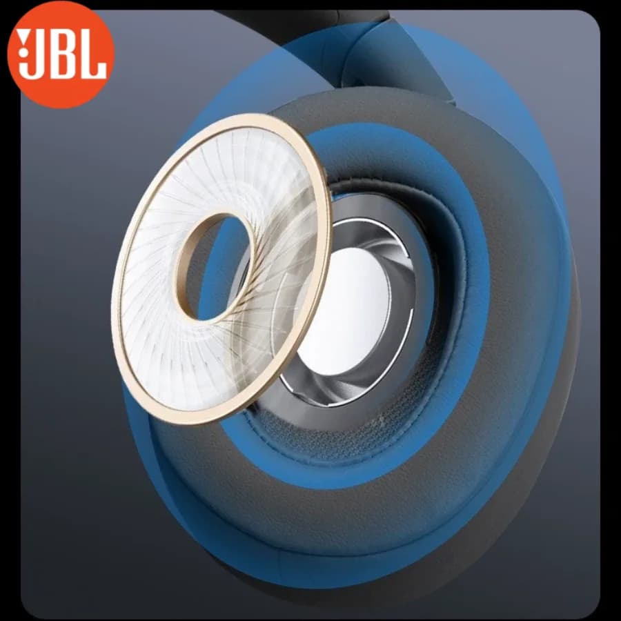 JBL Tune 720BT Refurbished Wireless Over Ear Headphones 50H Playtime BT5.3 Rich Bass Foldable Comfort Fit for Travel cable saver - 4