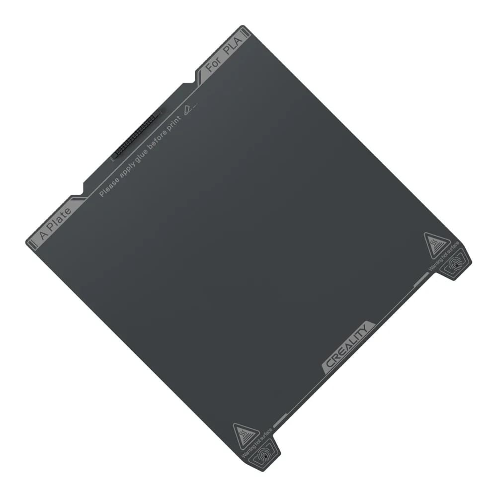 لوحة بناء PEI ناعمة أصلية من كرياليتي K1C، مقاس 235x235mm، بدون ملصق مغناطيسي ناعم، إكسسوارات طابعة 3D - 3