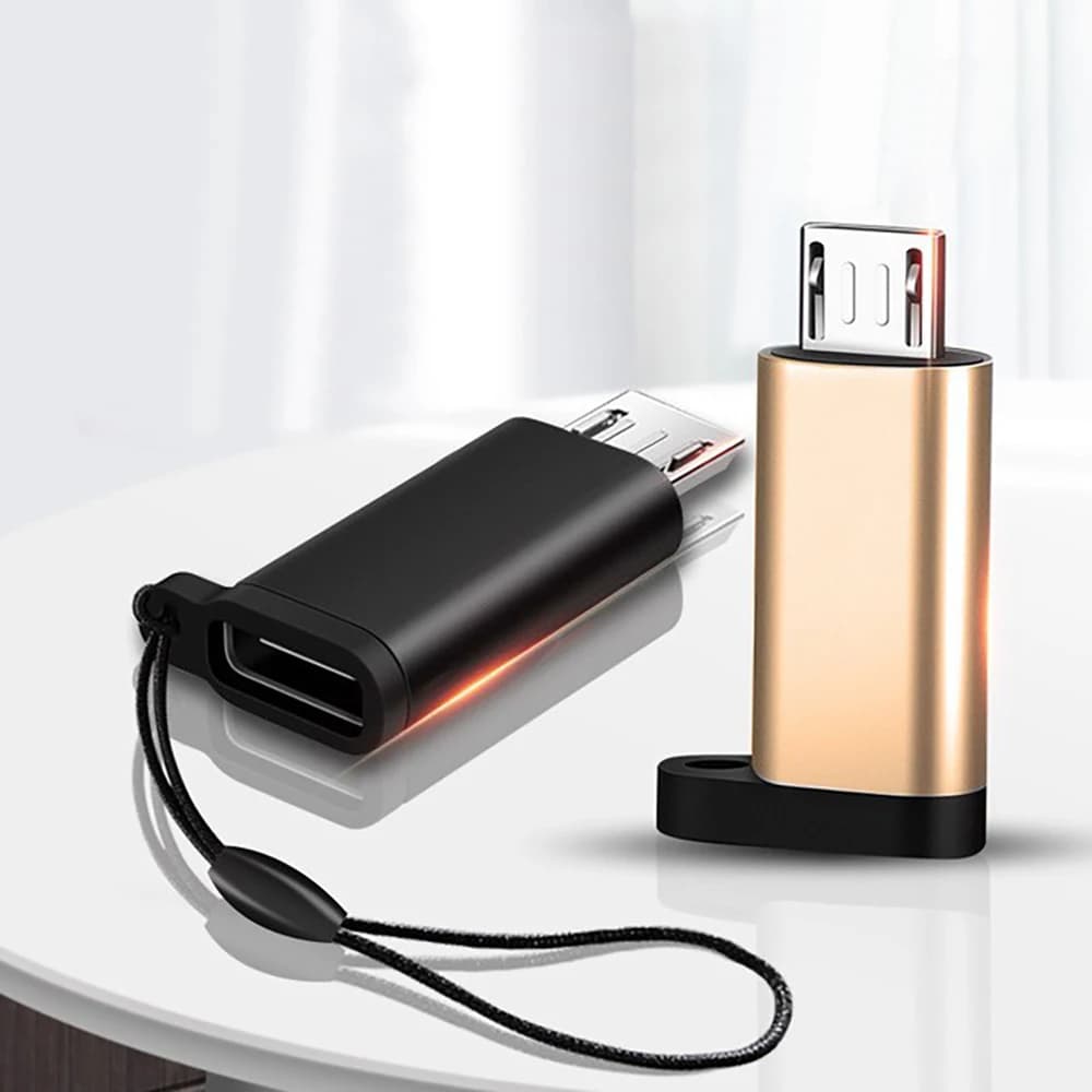 نوع C أنثى إلى مايكرو USB ذكر أندرويد الهاتف USB مهائي كابلات شاحن شحن Sycn Otg محول لسامسونج Xiaomi 9 Mi6 Mi5