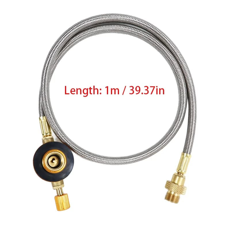 Outdoor Camping Stove Gas Adapter Split Stove Converter Butane Gas Adapter Cooking Picnic Camping Equipment Accessories - 2