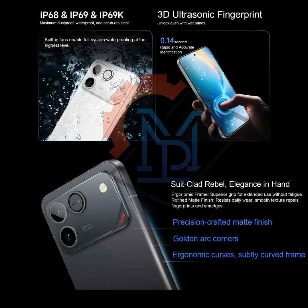 New Original HONOR WIN RT 5G Mobile Phone 6.83" AMOLED 185Hz Display Snapdragon 8 Elite Battery 10000mAh 100W Wired Smartphone - 3