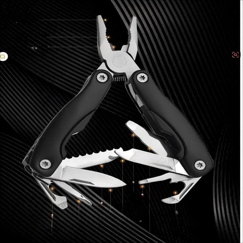Camping Gear Outdoor Survival Stainless Steel 9 In 1 Portable Multi Tool Plier Camping Accessories Portable - 3