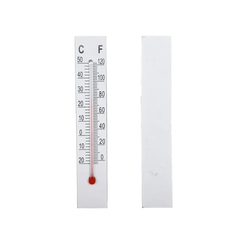5/10/20pc Thermometer For Indoor Outdoor Home Garden Greenhouse Paper Cardboard Thermometer Temperature Monitor Measurement Tool - 5
