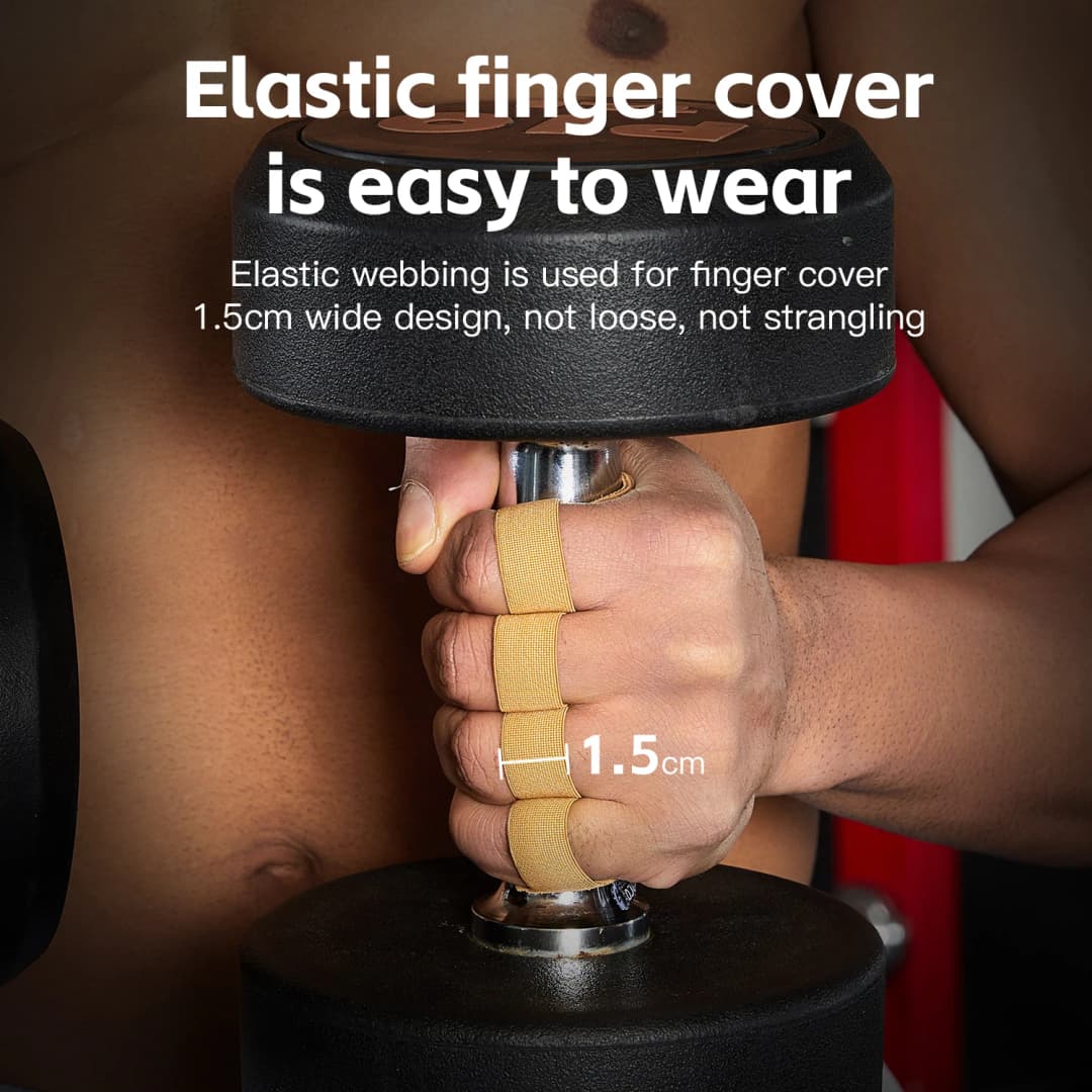 Leather Weight Lifting Training Gloves Palm Protection Women Men Fitness Sports Gymnastics Grips Pull Ups Weightlifting Workout - 4