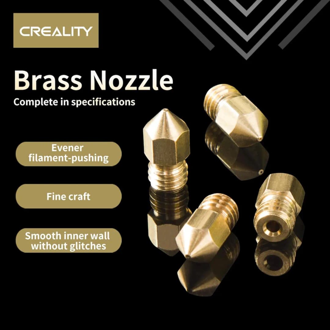 Official Creality Ender 3/Ender 5 0.4mm Nozzles with socks,for Ender 3 V2/Ender 3 Pro/Ender 3 Max/CR 10 Series 3D printer parts - 3