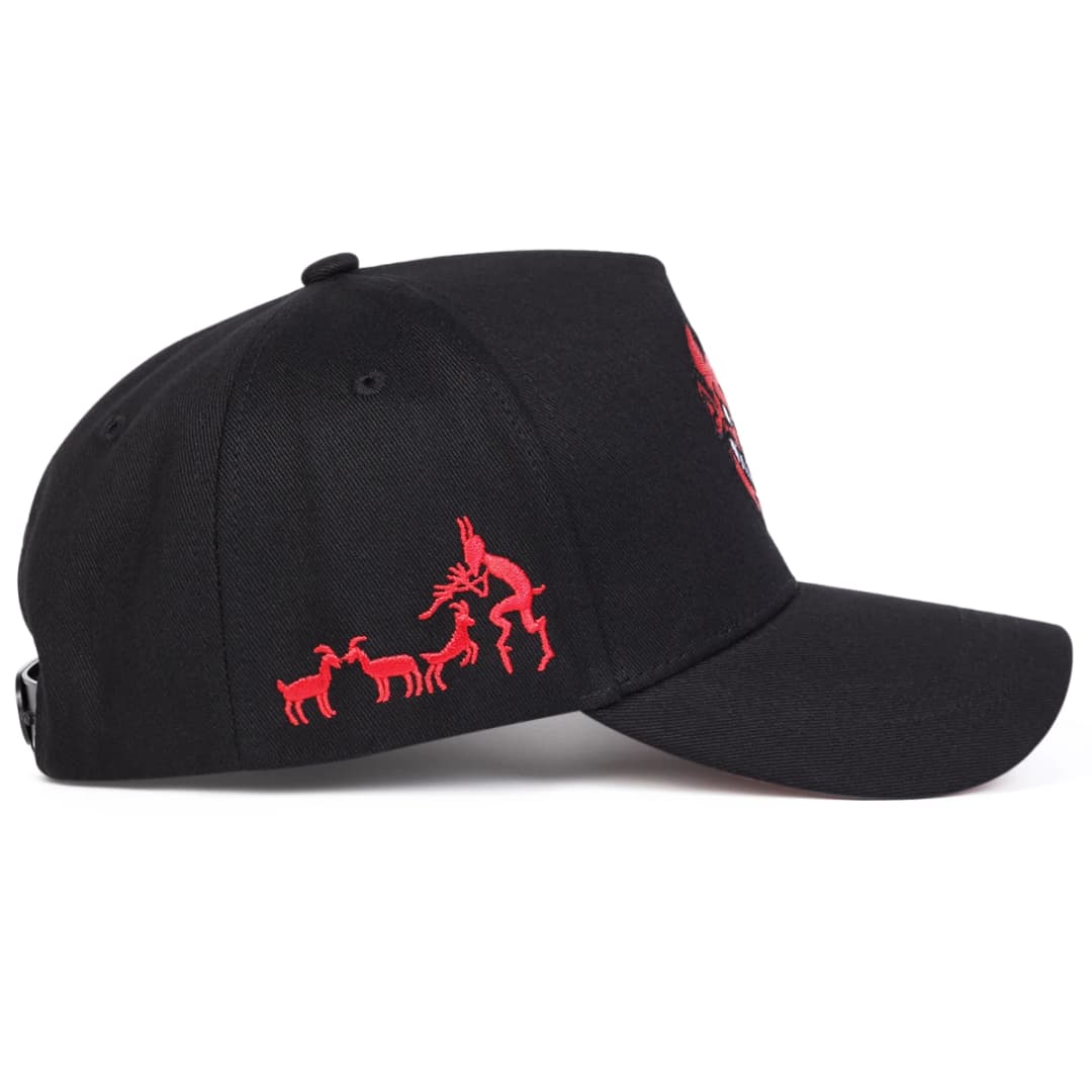 Unisex Devil Embroidery Baseball Caps Spring Autumn Outdoor Adjustable Casual Hats Sunscreen Hat Sports Cap - 3