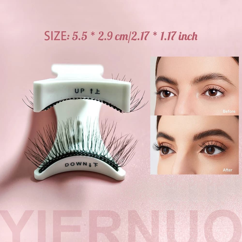 1pcs False Eyelashes Tweezer Curler Clip Clamp Makeup Tools Professional Magnetic Eyelashes Extension Applicator - 2