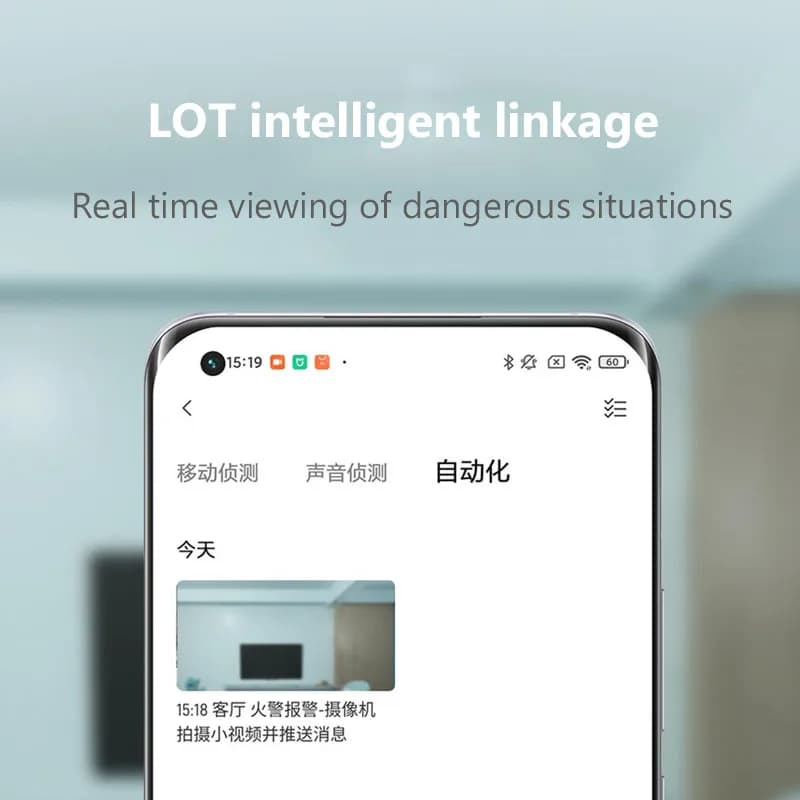 Xiaomi Smoke Detector Honeywell Sensor Fire Alarm Audible&Visual Alarm Work With Bluetooth-compatible Gateway Smart Remote APP - 6