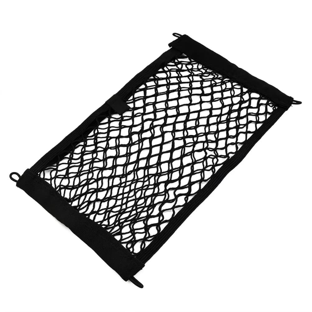Car Storage Net Extra Large Elastic Organizers Framed Mesh Net Pocket with Screws For RV Caravan Motorhome Boat Truck - 2