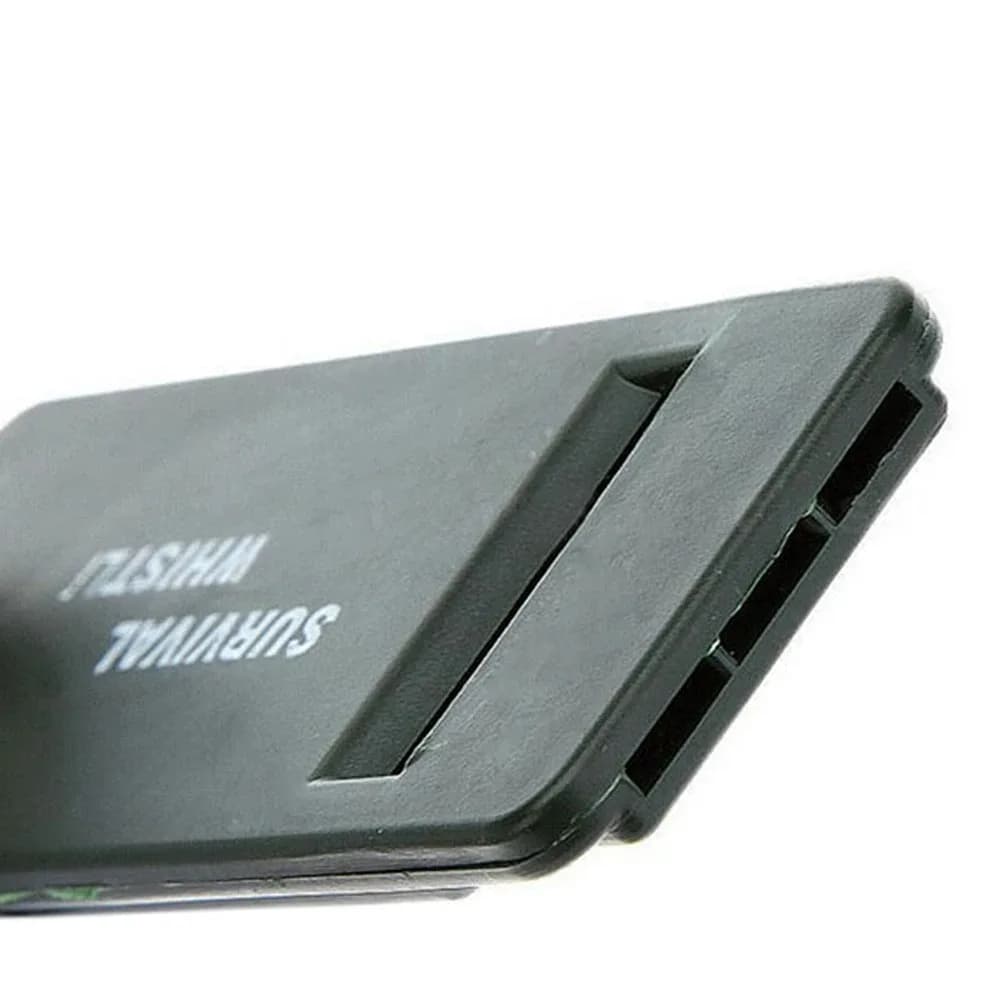 2/5pcs 3-frequency Survival Whistle Outdoor High Decibel Survival Whistle for Hiking, Camping, Hunting Light-weight Whistle - 6