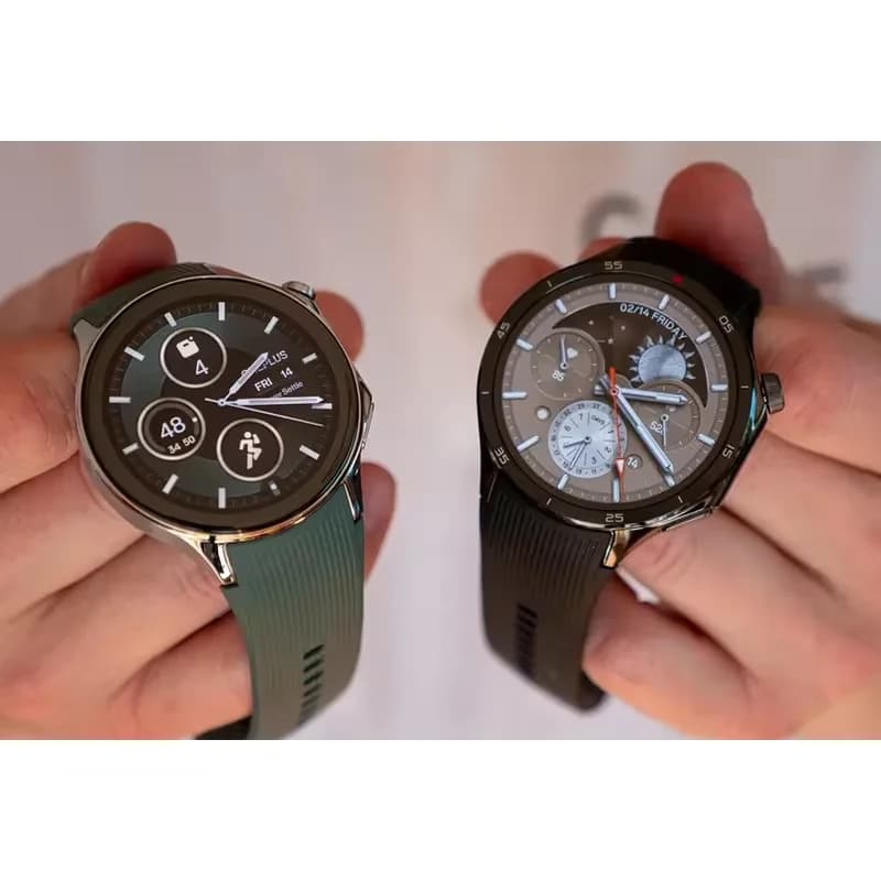 إصدار عالمي ساعة ون بلس 3 الذكية بشاشة LTPO AMOLED مقاس 1.50 بوصة ومعالج Snapdragon W5 وGPS مزدوج التردد ونظام Wear OS - 2