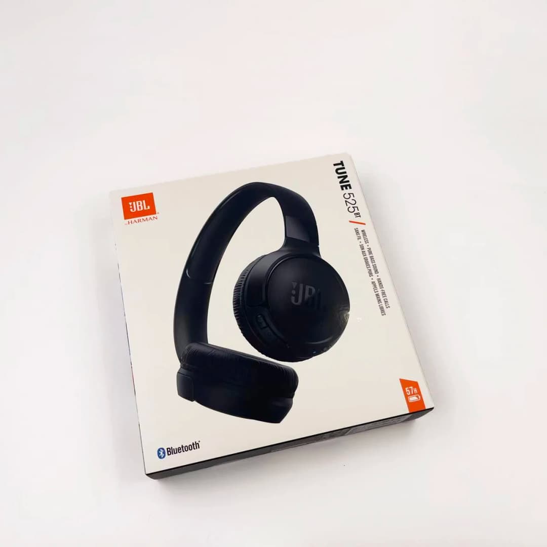 سماعات رأس لاسلكية JBL TUNE 525BT بتقنية البلوتوث، بطارية تدوم حتى 50 ساعة، مناسبة للموسيقى والألعاب والبث المباشر - 5