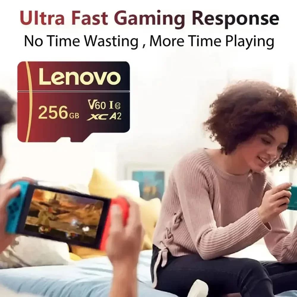 Original Lenovo Memory Card 1TB 2TB High Speed Micro TF SD Card 512GB SD V60 U3 TF Card For Nintendo Switch Ps4 Ps5 Game - 6