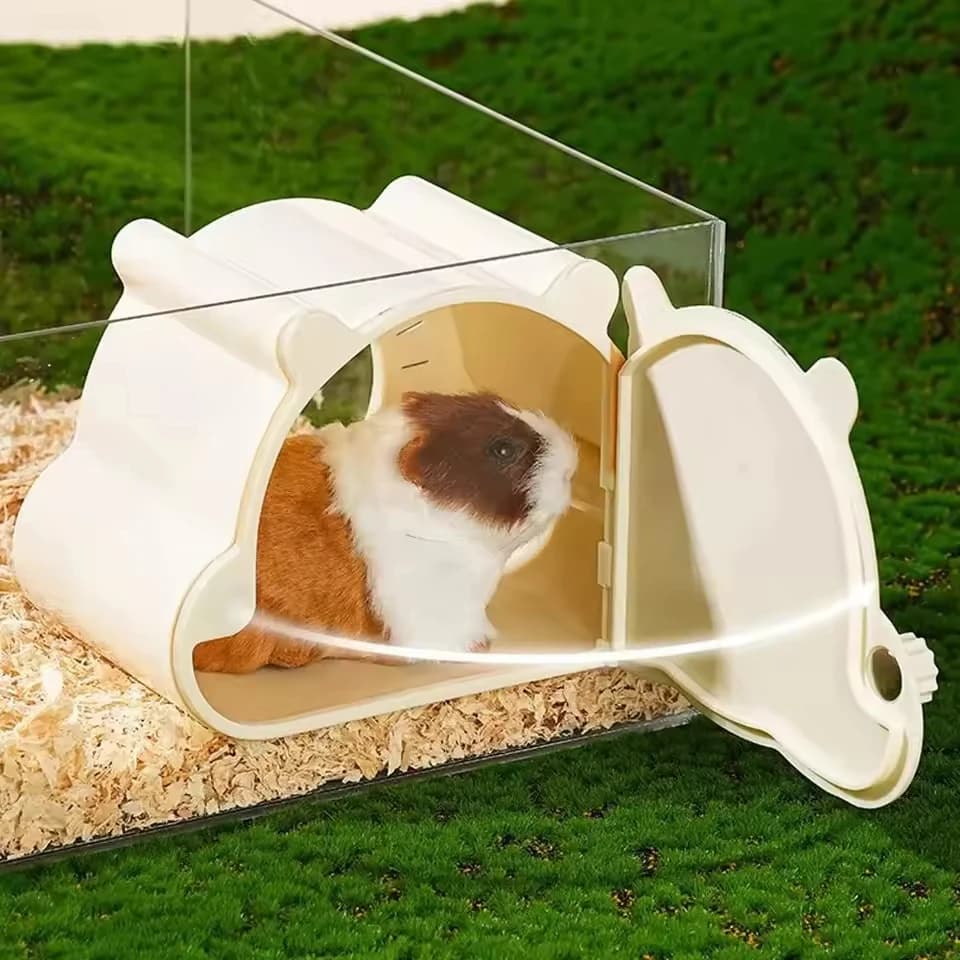 Visual Hamster Nest Flower Branch Mouse Evacuation House Four Seasons Universal Cartoon Magnetic Cage Observation House - 6
