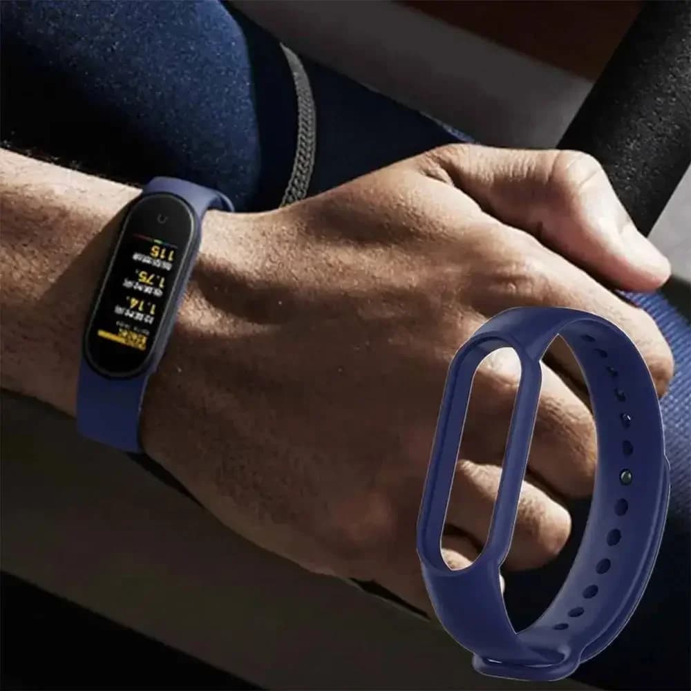 Silicone Watch Strap For Xiaomi Mi Band 7 6 5 4 3 Wristband Bracelet Wrist Straps correa Mi Band 6 7 5 4 Smart watch Accessories - 6