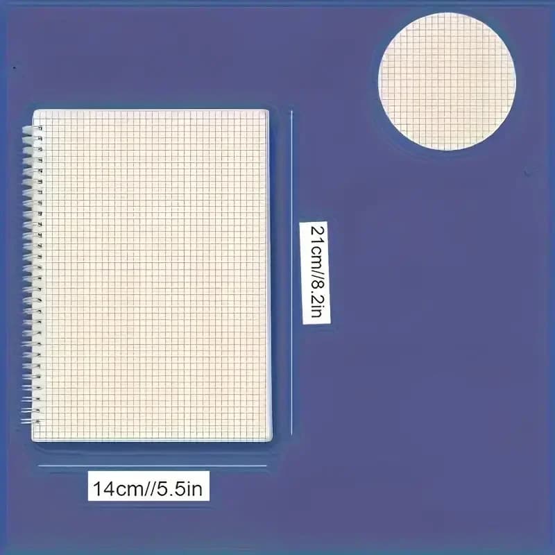 مفكرة شبكة A5، دفاتر ملاحظات حلزونية، كراسة رسم، دفتر مشروع، جدول أعمال، منصات كتابة، لوازم مدرسية ومكتبية - 6