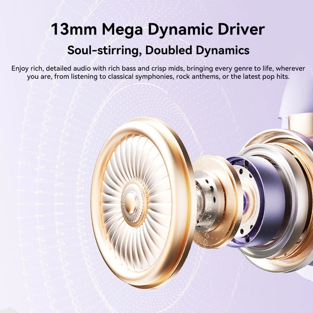 سماعات أذن Blackview AirBuds 13 OWS مع مشبك أذن وشاشة LED مقاومة للماء IPX7 بطارية 400mAh بلوتوث 5.4 سماعات رياضية مع ميكروفون - 2