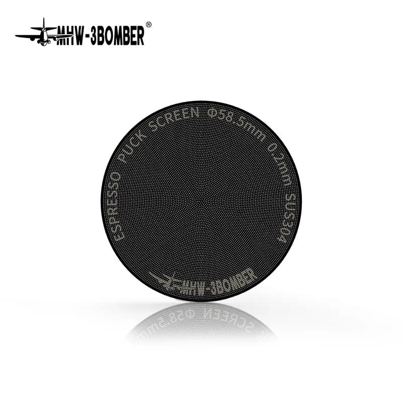 MHW-3BOMBER 51/53/58.5mm Puck Screen 0.2/0.8mm Metal Reusable Coffee Filter for Espresso Portafilter Basket Coffee Accessories