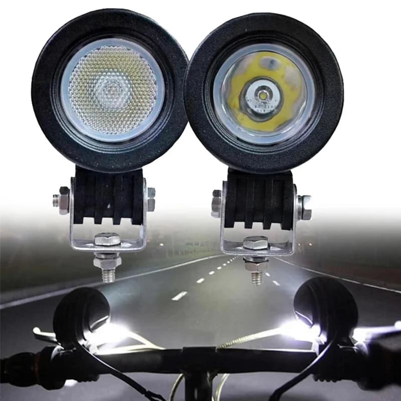 2Inch Car Led Work Light For Offroad Led Working Light Spot/Flood 12v 24v Motorcycle 4x4 ATV Motor Fog Light Driving Lamp 10w