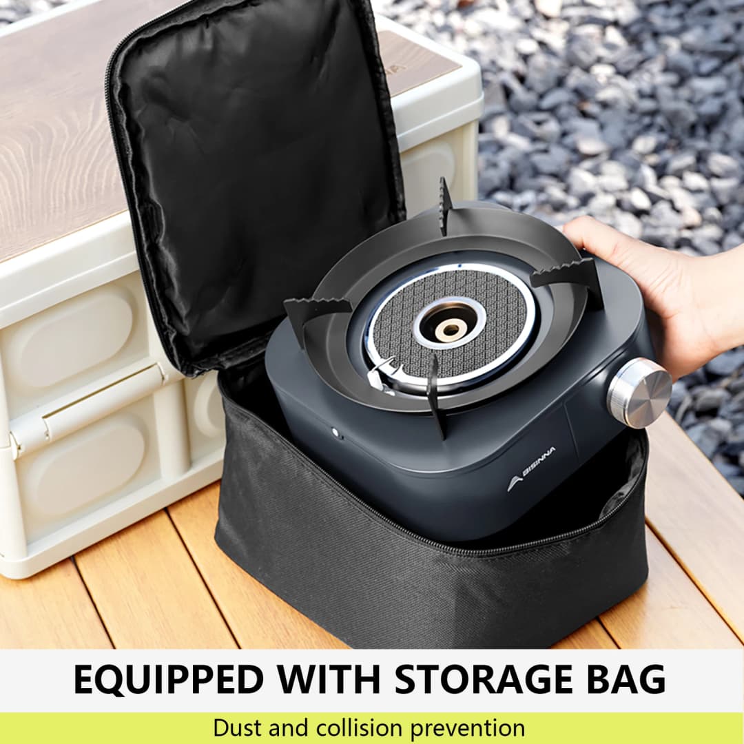 BISINNA 4000W High-power Infrared Stove Portable Lightweight Gas Burner Split Type Stove Outdoor Camping Supplies Picnic Hiking - 5