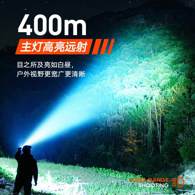 Philips 2024 New EDC Portable Flashlight Rechargeable LED Flashlights for Defensa Personal Self Defense Camping HikingEmitting - 3