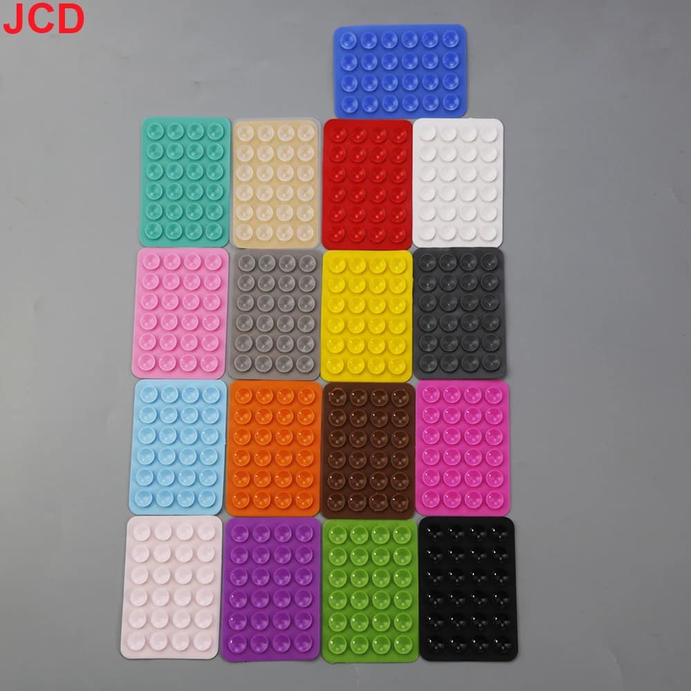 JCD 24 Square Thickened Silicone Suction Cup Suction Cups Mobile Phone Tablet Luggage Suction Cup Universal Charger Leather Case - 3