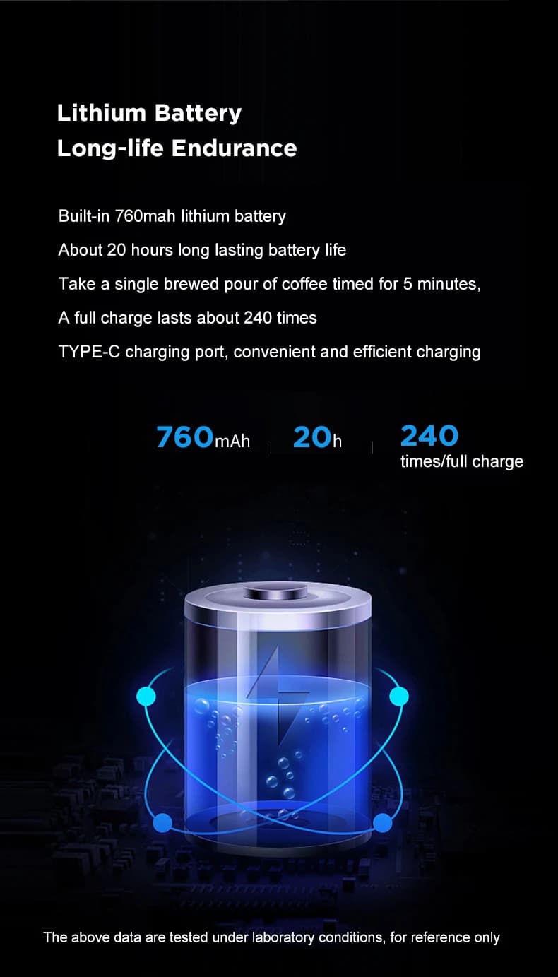 TIMEMORE Scale Black Mirror Mini Pour over Espresso Scale With Brewing Flow Rate and Heat Insulation Pad Electronic Coffee Scale - 5