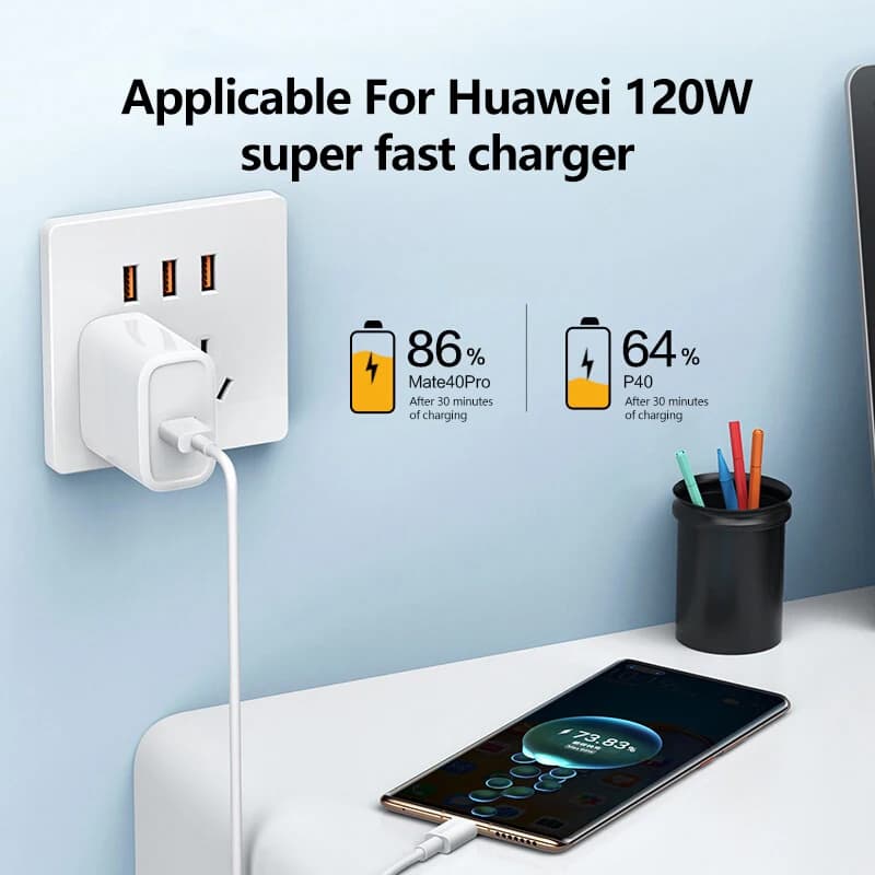 3PCS 100W 10A USB Type C USB Cable Super Fast Charing Line for Xiaomi Samsung Huawei Honor Quick Charge USB C Cables Data Cord - 5