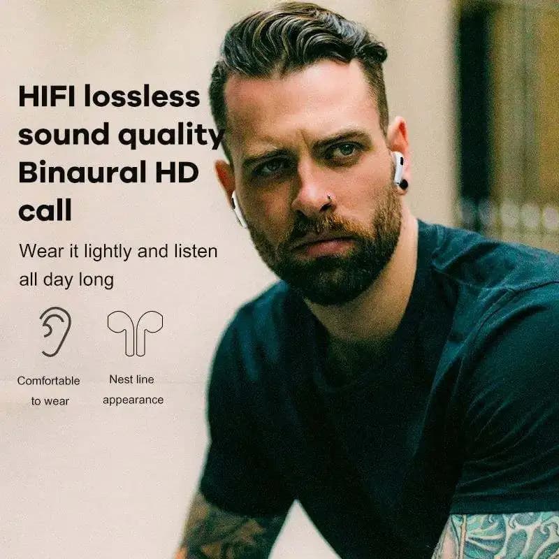 سماعات أذن BOSEbye Air Pro 6 أصلية TWS 9D HIFI، سماعات بلوتوث موسيقية لأيفون وأندرويد، سماعات رأس لاسلكية - 5