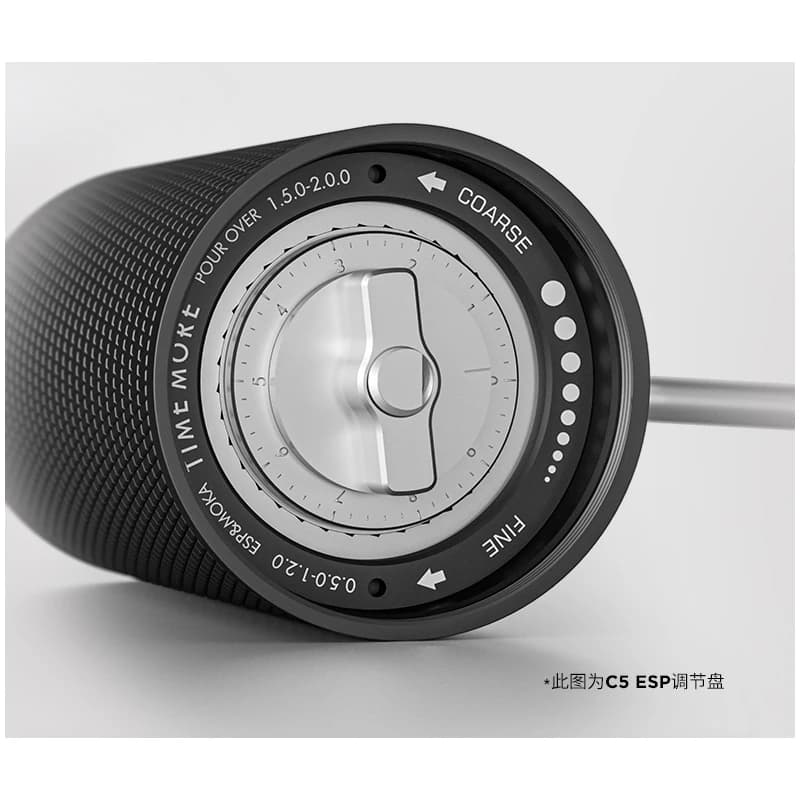 مطحنة قهوة يدوية TIMEMORE C5ESP للإسبريسو، مطحنة يدوية مع نواة فولاذية قابلة للتعديل، مع فرشاة تنظيف، محمولة للخارج - 3