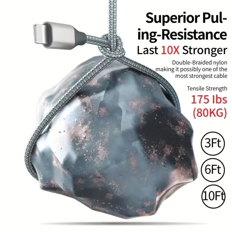 1 متر 2 متر 3 متر شحن سريع كابل يو اس بي آيفون 11 12 13 14 برو XS ماكس XR X 6S 7 8 زائد SE النايلون مضفر سلك شاحن يو اس بي كابل البيانات - 2