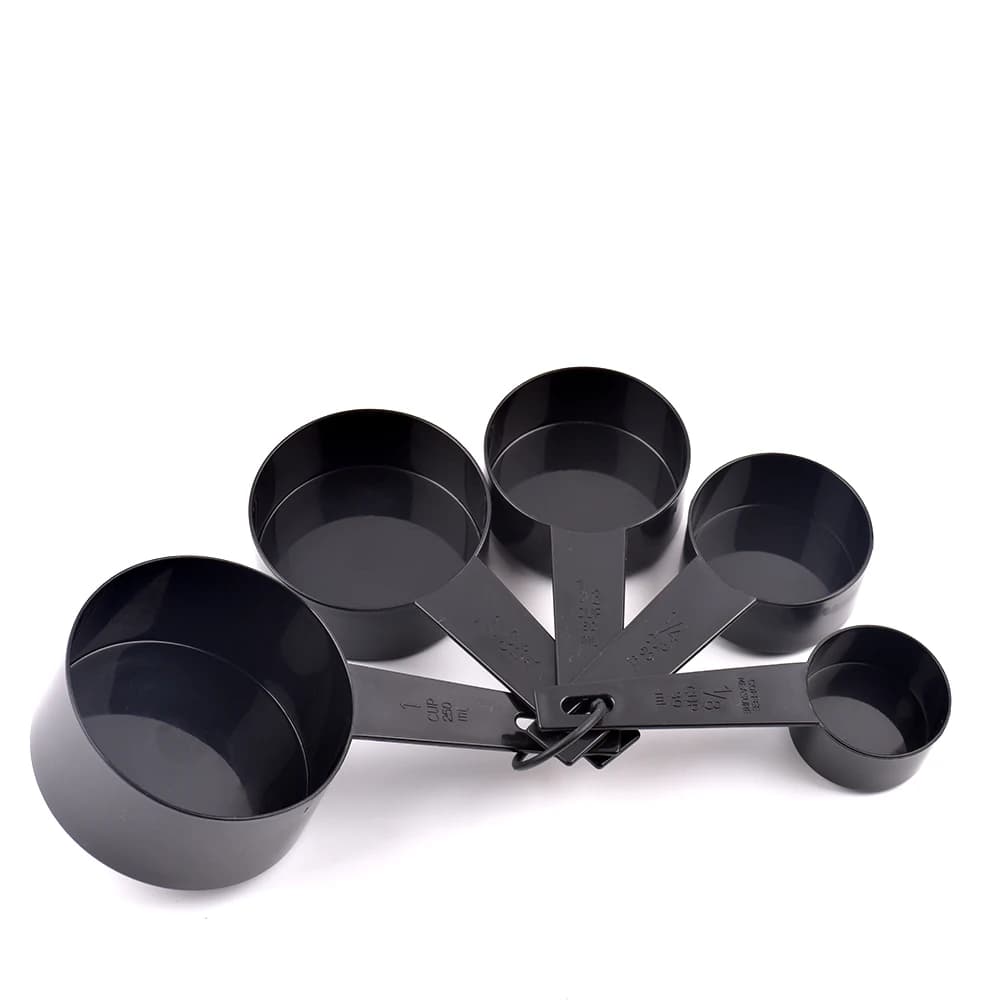 كوب قياس وملعقة 5/10 قطع مجموعة أدوات مطبخ منزلية، يمكن استخدامها لتخزين الطهي - 2