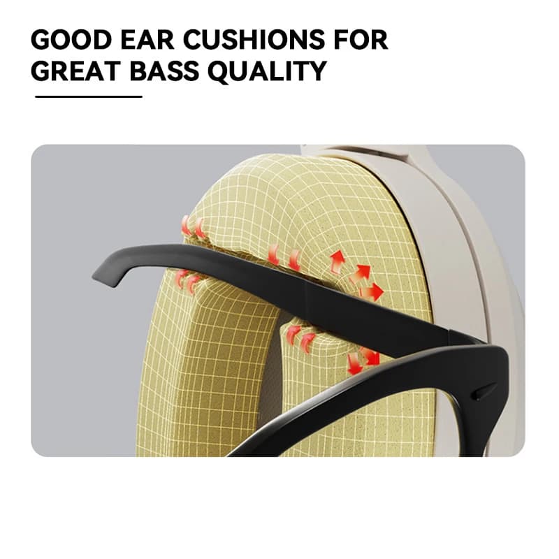 وسادات أذن أصلية لسماعات Edifier W830NB اللاسلكية، قطع غيار استبدال - 5
