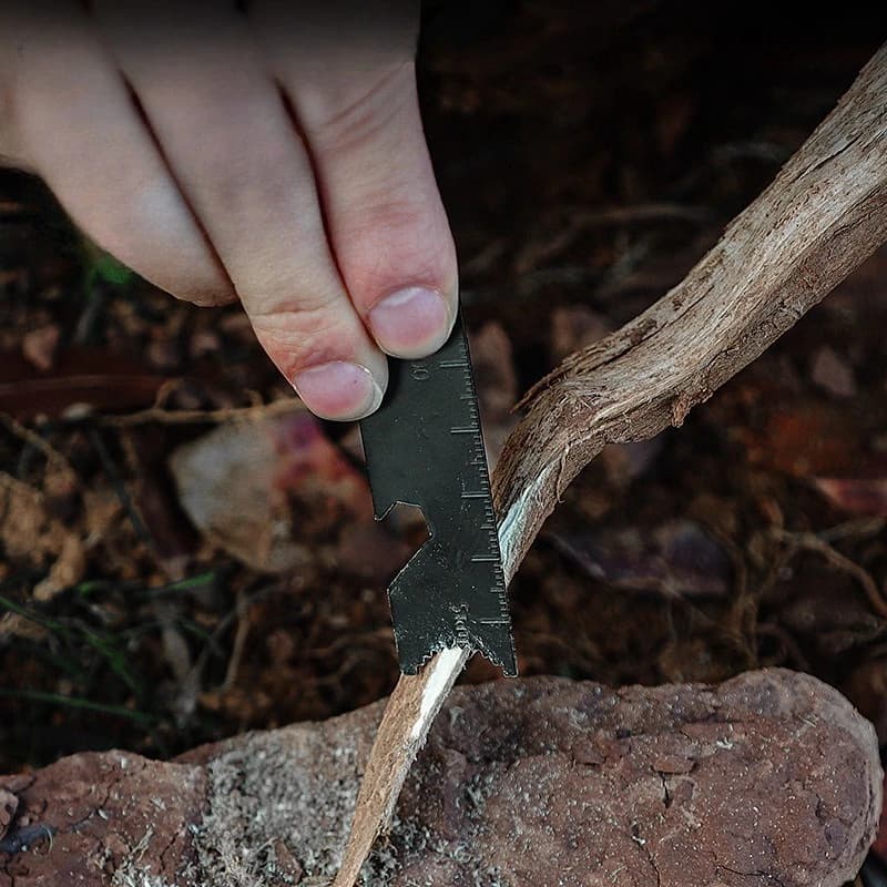 Fire Starter for Outdoor Survival Waterproof Magnesium Stick Flint & Steel Fire Kit Camping Survival Essential Equipment Tool - 3